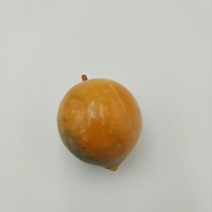 Alabaster Marble Peach Fruit Vintage